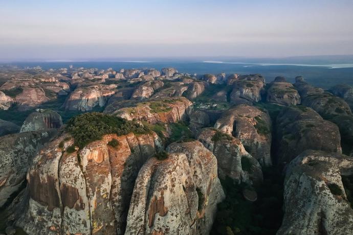 Pedras Negras Berge in Angola