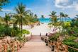 Weg zum Sandstrand