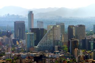 Skyline von Mexiko Stadt
