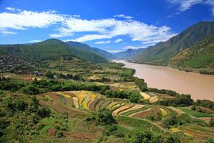 Yangtze und Umgebung