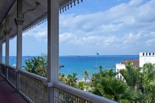 Ausblick von dem Palast in Stone Town