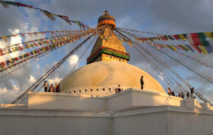 Bodnath Stupa in Kathmandu