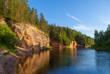 Gauja-Fluss im Gauja-Nationalpark