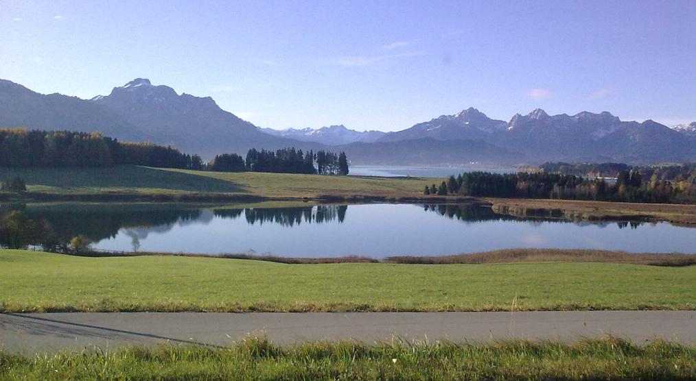 Aussicht auf den Bannwaldsee