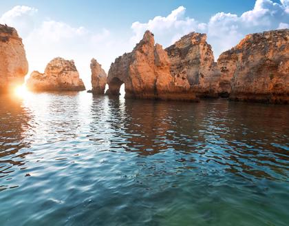 Felsen der Ponta da Piedade 