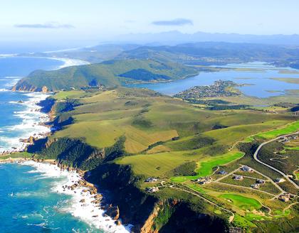 Blick über Knysna