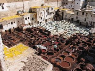 Gerberviertel in Fès