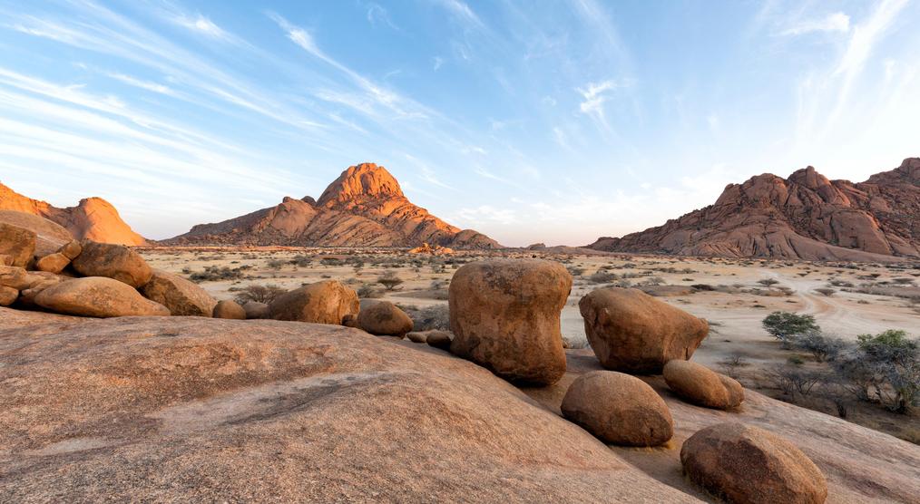 Wüstenlandschaft auf einer Namibia Gruppenreise