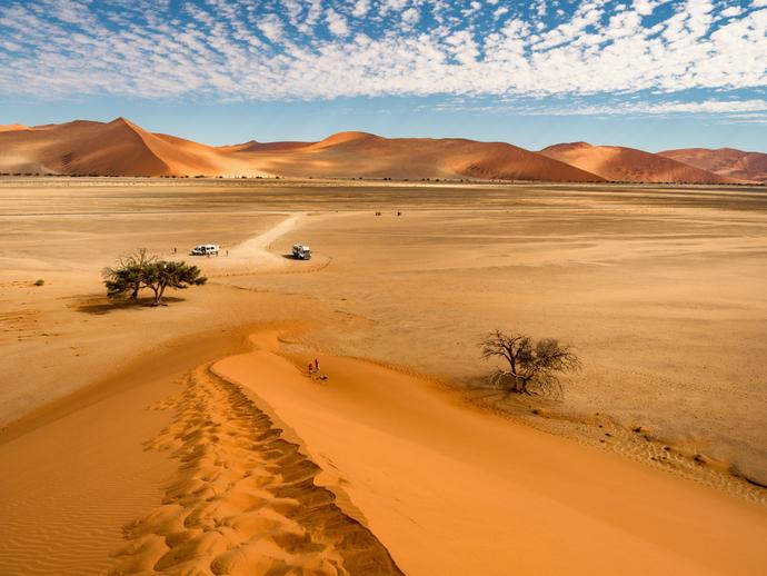 Wüste bei Sossusvlei