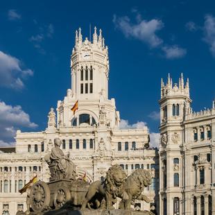 Spanien: Plaza de Cibeles, Madrid