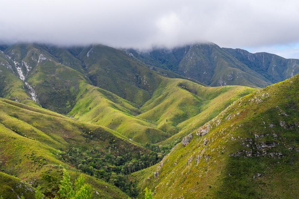 Landschaft in den Outeniqua-Berge