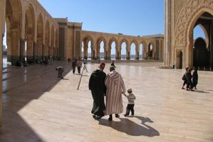 Vorhof Moschee Hassan II 