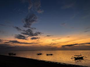 Sonnenaufgang auf Nusa Dua 