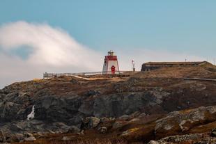 Blick auf den Fox Point Leuchtturm 