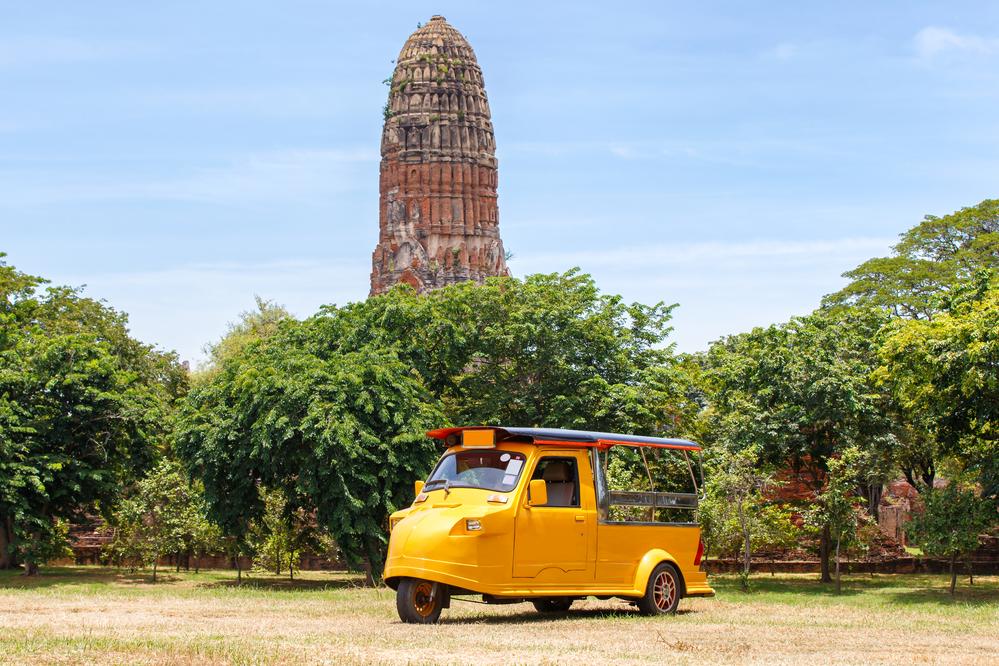 Tuktuk in Ayutthaya 