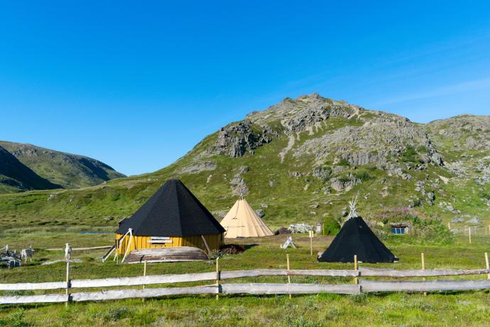 Honningsvåg auf der Insel Magerøya