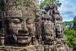 Buddhistische Gesichter auf Türmen im Bayon