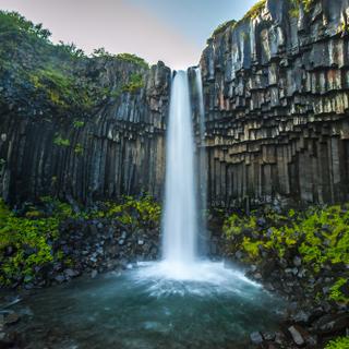 Svartifoss Wasserfall
