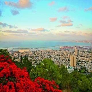 Blick über Haifa