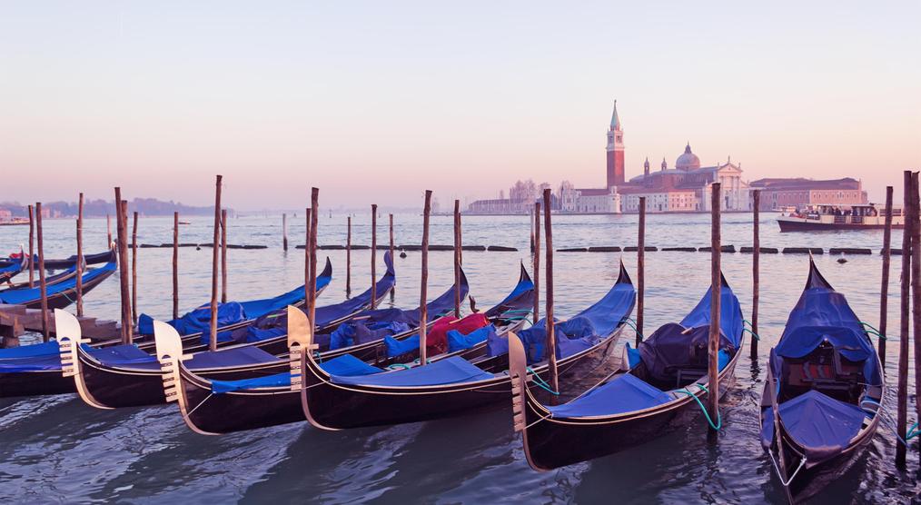 Venezianische Gondeln