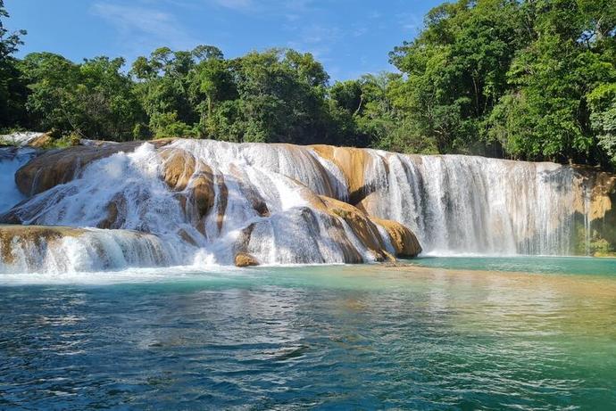 Agua Azul Wasserfälle
