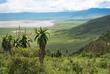 Blick in den Ngorongoro Krater