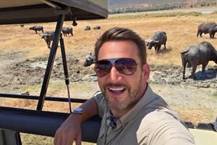 SKR-Gast auf Safari