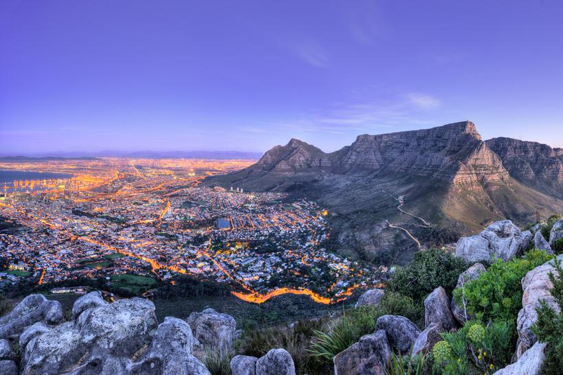 Blick vom Tafelberg 