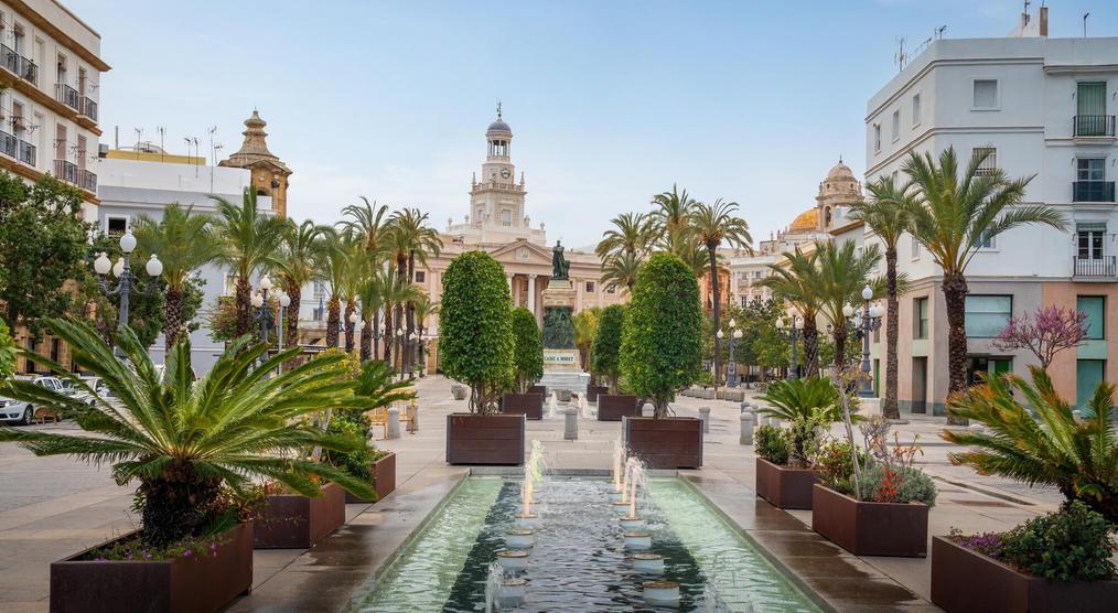 Plaza de San Juan de Dios in Cádiz