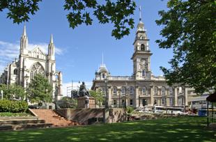 Zentrum von Dunedin