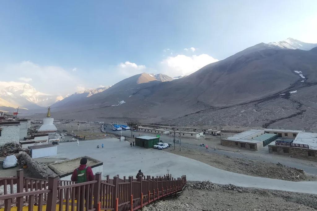 Blick auf Rongbuk
