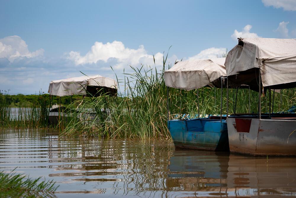 Boote im Chamo See