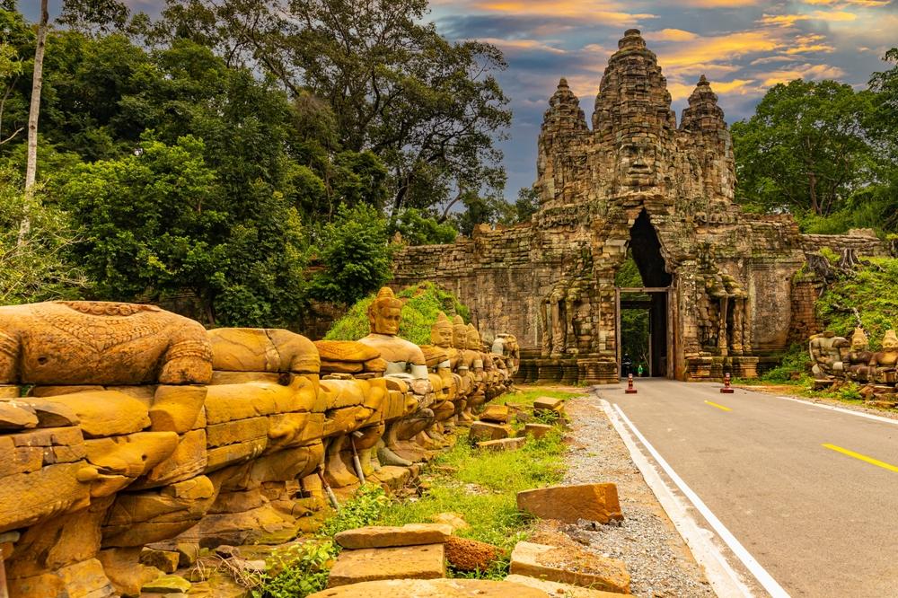 Eingang von Siem Reap