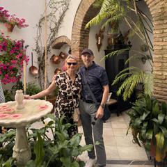 Die Gäste Marie-Luise und Frank auf Ihrer Spanien Rundreise