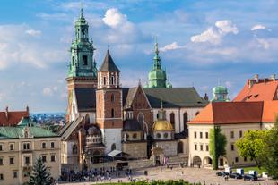 Die Wawel-Kathedrale in Krakau