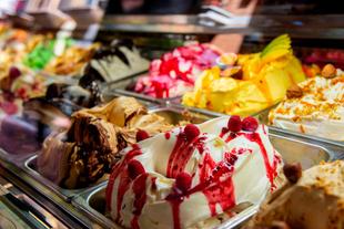 verschiedene Gelateria Giolitti