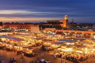 Djemaa el Fna square Marrakesch