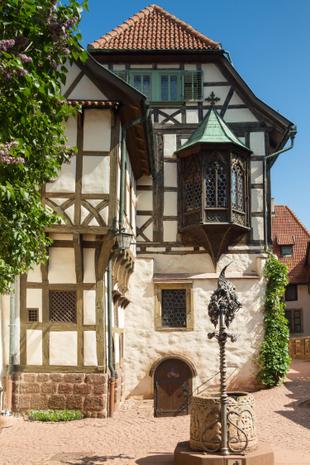 Fachwerkhaus in der Wartburg