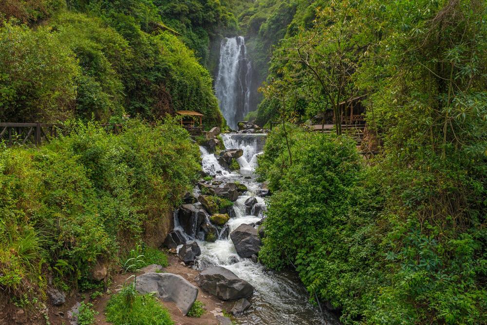 Peguche Wasserfall