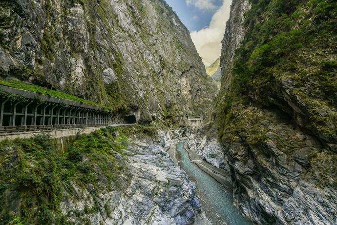 Blick auf den Taroko-Nationalpark