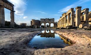 Ruinen Hierapolis Pamukkale