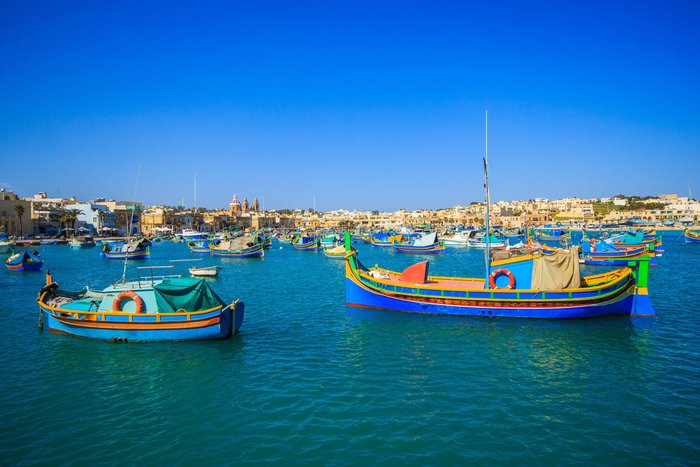 Malta - Hafenblick