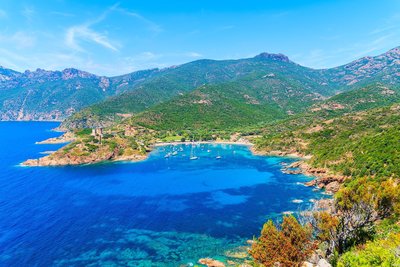 Girolata Bucht, Korsika