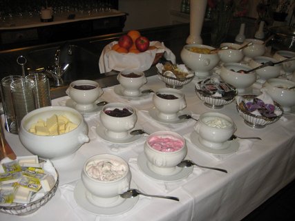 Frühstuecksbuffet Hotel Hohes Haus