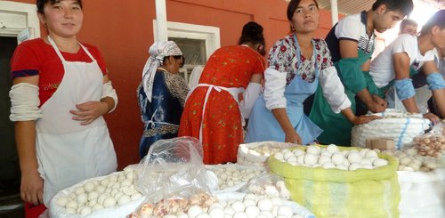 Traditioneller Markt, Usbekistan