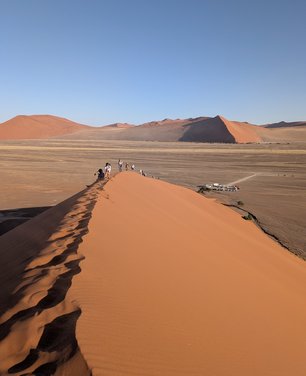 Düne 45 im Namib‑Naukluft-Nationalpark