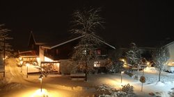 Abendliche Winterlandschaft in Ohlstadt