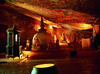 Dambulla Höhlentempel, Sri Lanka