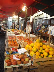 Markstand in Palermo