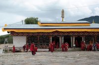 Tempel-Festival in Bhutan